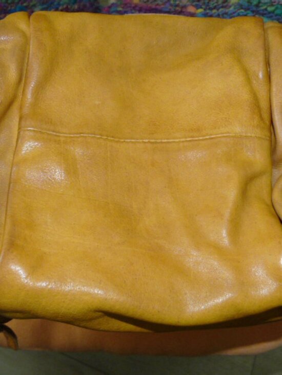 "Never Mind" Handmade leather satchel/tote. - Picture 8 of 15